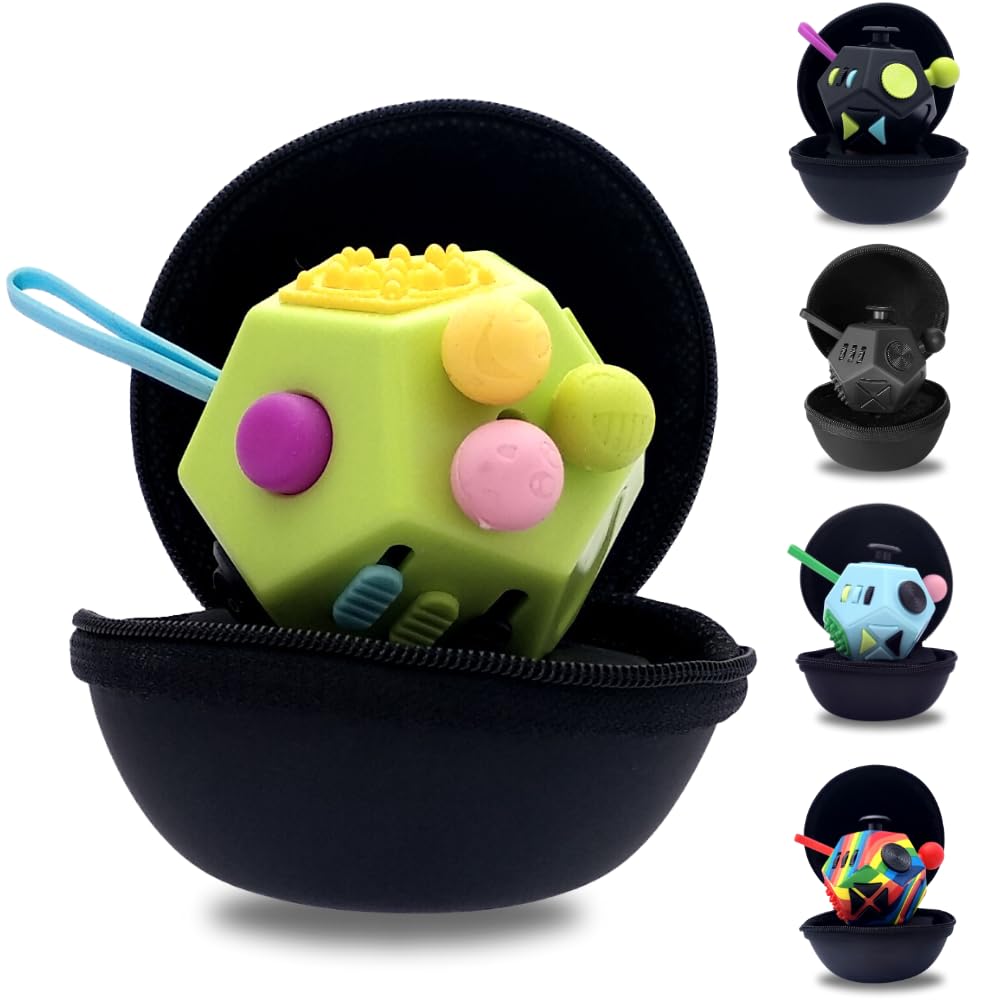 FIDGET CUBE- STRESS RELIEF DESK TOY FOR FOCUS AND AXIETY RELIEF