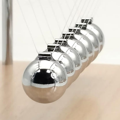QLKUNLA Newtons Cradle Balance Balls Science Physics Gadget Desktop Decoration Kinetic Motion Toy for Home and Office