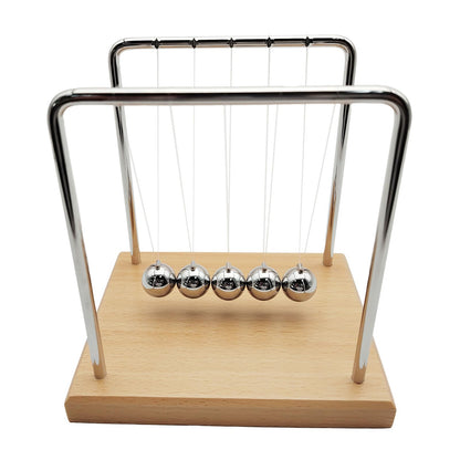 QLKUNLA Newtons Cradle Balance Balls Science Physics Gadget Desktop Decoration Kinetic Motion Toy for Home and Office