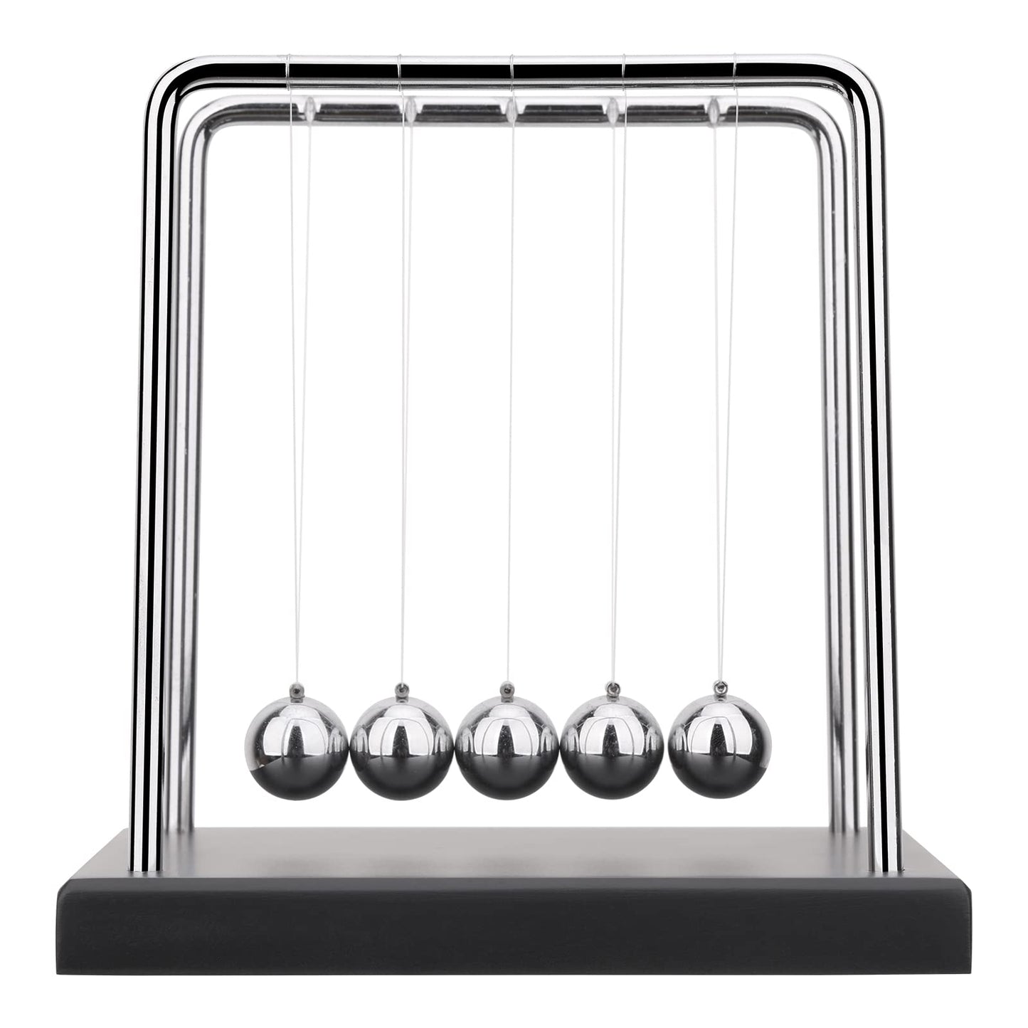 QLKUNLA Newtons Cradle Balance Balls Science Physics Gadget Desktop Decoration Kinetic Motion Toy for Home and Office