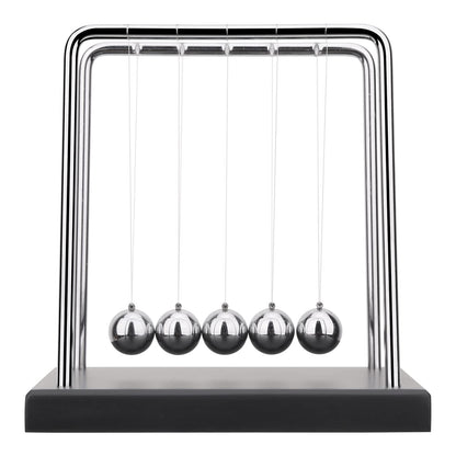 QLKUNLA Newtons Cradle Balance Balls Science Physics Gadget Desktop Decoration Kinetic Motion Toy for Home and Office