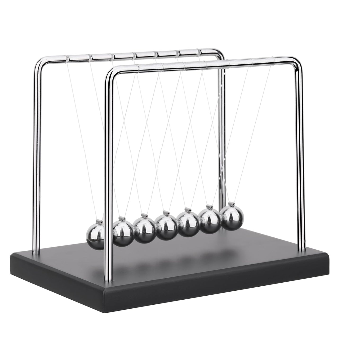 QLKUNLA Newtons Cradle Balance Balls Science Physics Gadget Desktop Decoration Kinetic Motion Toy for Home and Office