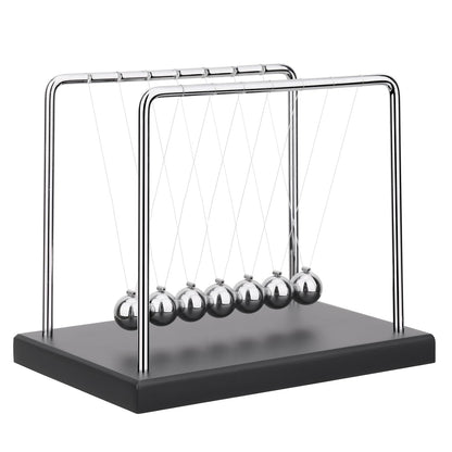 QLKUNLA Newtons Cradle Balance Balls Science Physics Gadget Desktop Decoration Kinetic Motion Toy for Home and Office