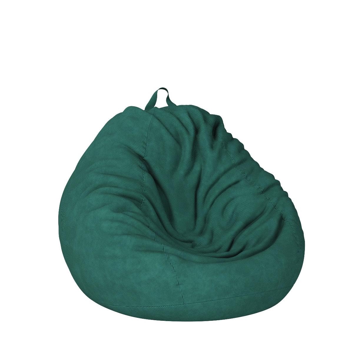 3 ft Bean Bag Chair Cover (No Filler) 35"×43" Large Stuffed Animal Storage Bean Bag Washable Beanbag Chair Cover Premium Corduroy Stuffable Bean Bag Cover for Adults,Kids,Platinum Gray 300L