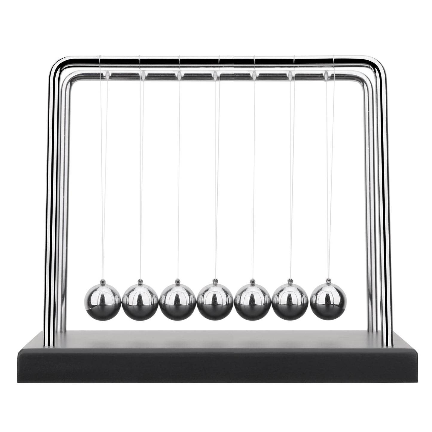 QLKUNLA Newtons Cradle Balance Balls Science Physics Gadget Desktop Decoration Kinetic Motion Toy for Home and Office