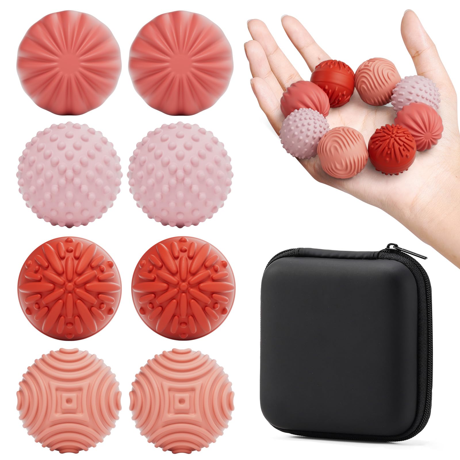 MAGNETIC SILICONE FIDGET BALLS - Stress Relief Toy Set