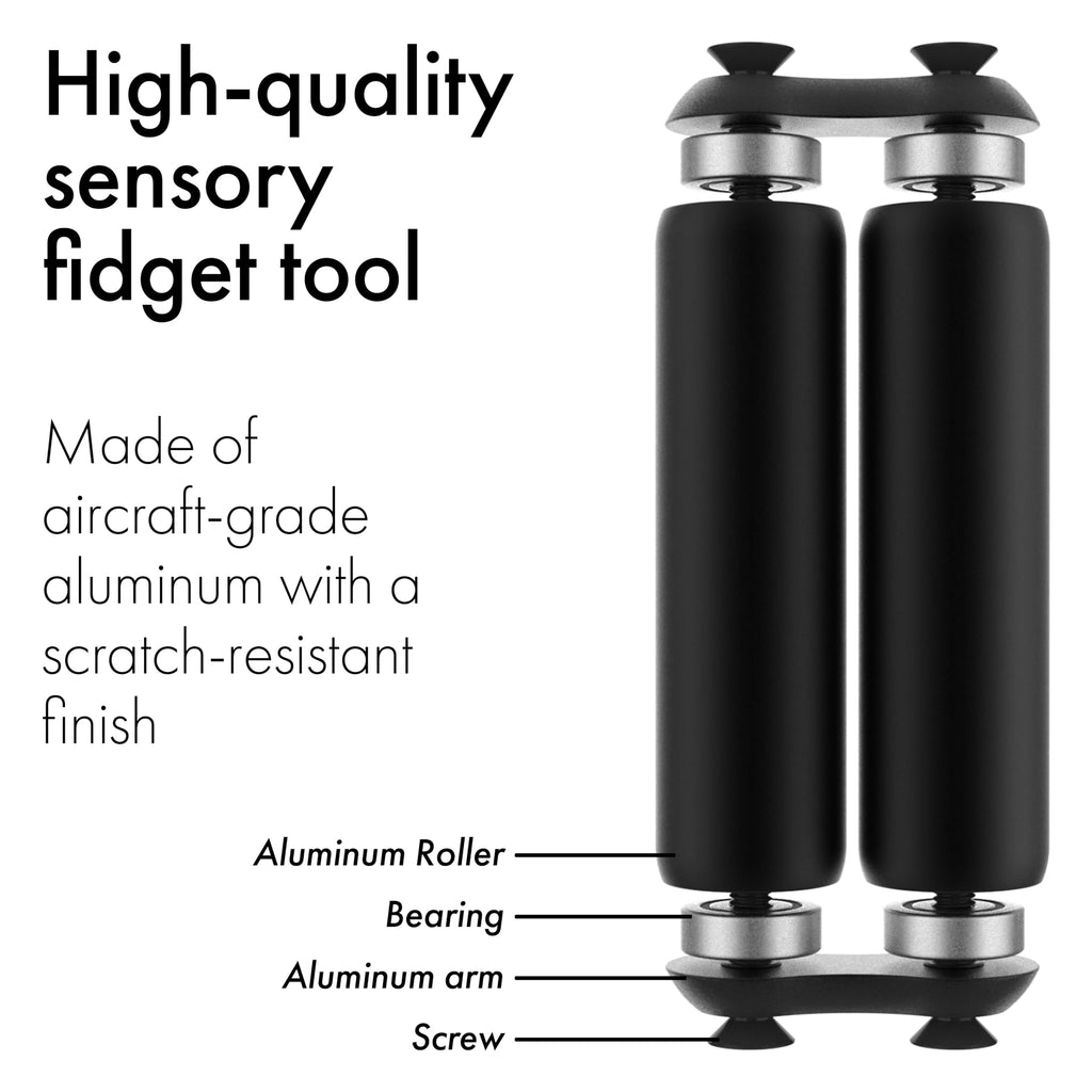 PREMIUM FIDGET ROLLER – STRESS RELIEF & FOCUS HAND TOOL