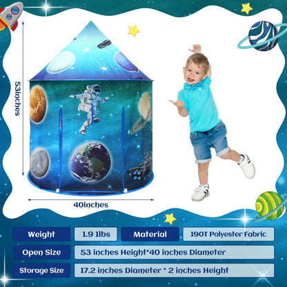 Ocean Kids Play Tent Princess Toys Under Water Kids Tent Mermaid Playhouse Indoor for Girls Toddler Tents Inside Sensory Play House Ages 3-5,4-7 as Birthday Gift
