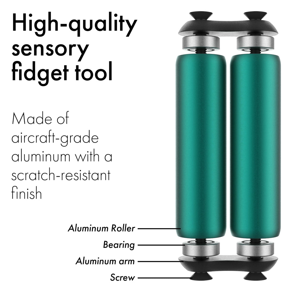 PREMIUM FIDGET ROLLER – STRESS RELIEF & FOCUS HAND TOOL