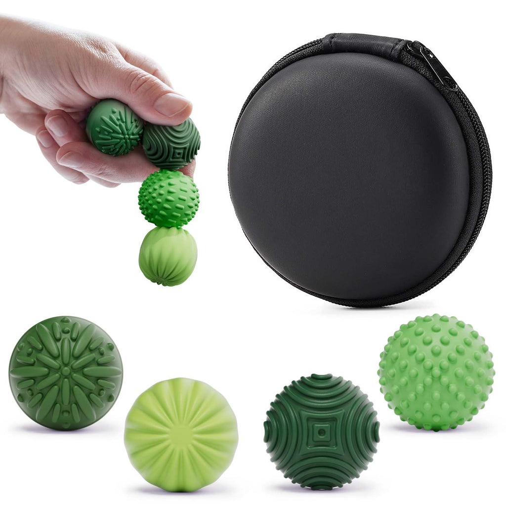 MAGNETIC SILICONE FIDGET BALLS - Stress Relief Toy Set