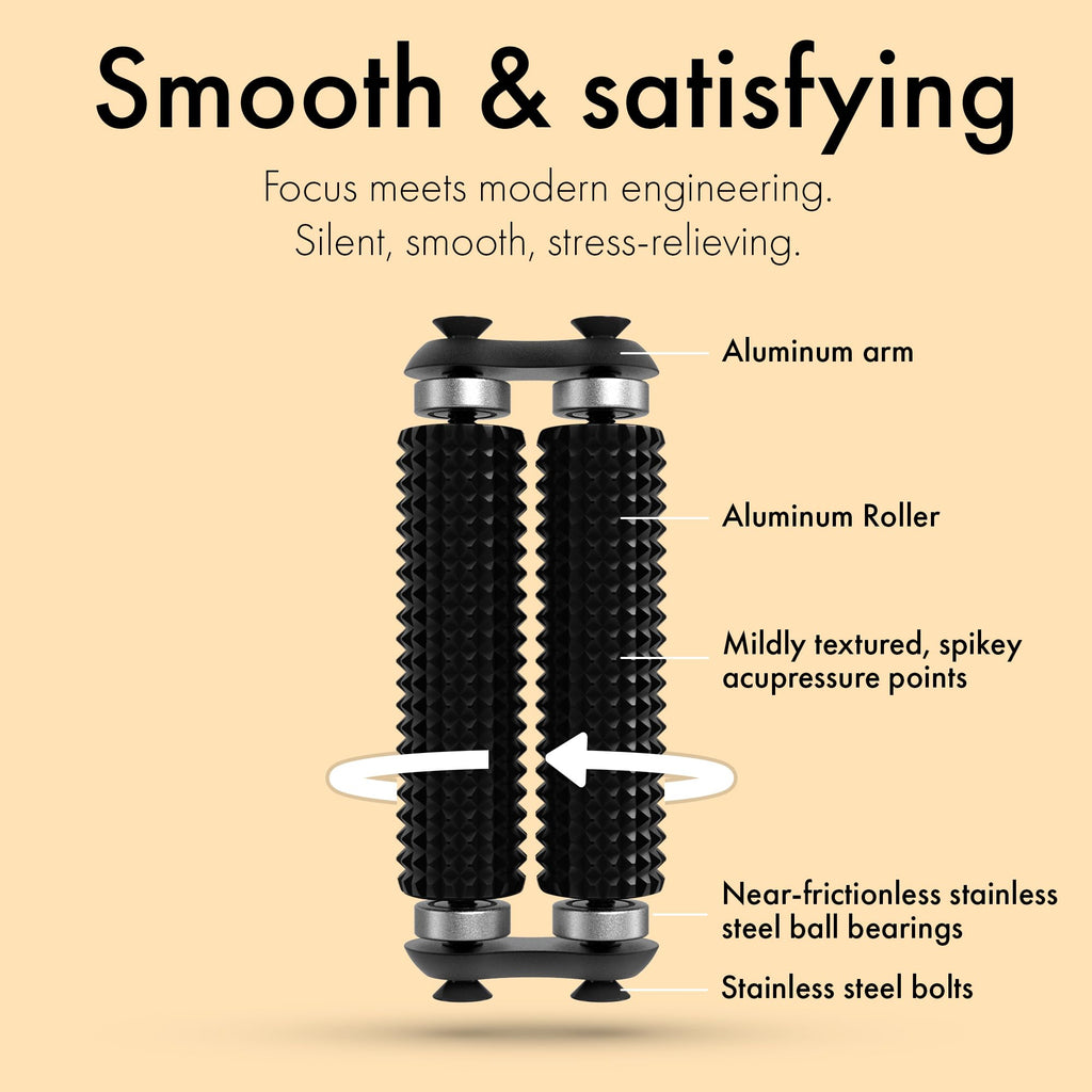 PREMIUM FIDGET ROLLER – STRESS RELIEF & FOCUS HAND TOOL