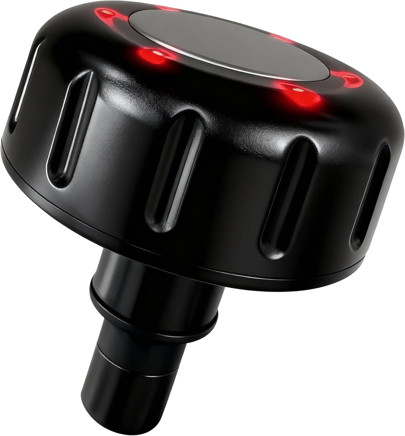 LEERCON Massage Gun Deep Tissue, Silent Brushless Motor and Portable Massage Gun with 4 Interchangeable Heads for Deep Muscle Relief and Relaxation, Relax Gift