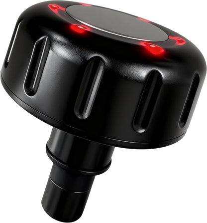 LEERCON Massage Gun Deep Tissue, Silent Brushless Motor and Portable Massage Gun with 4 Interchangeable Heads for Deep Muscle Relief and Relaxation, Relax Gift