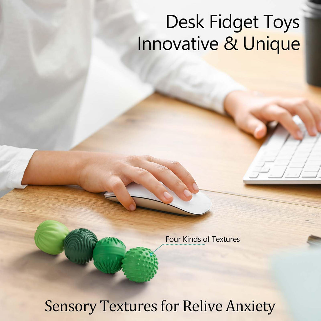 MAGNETIC SILICONE FIDGET BALLS - Stress Relief Toy Set