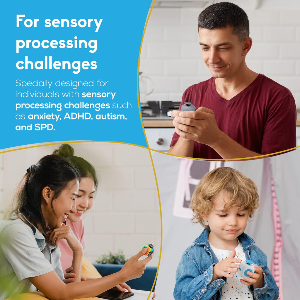 FIDGET CUBE- STRESS RELIEF DESK TOY FOR FOCUS AND AXIETY RELIEF