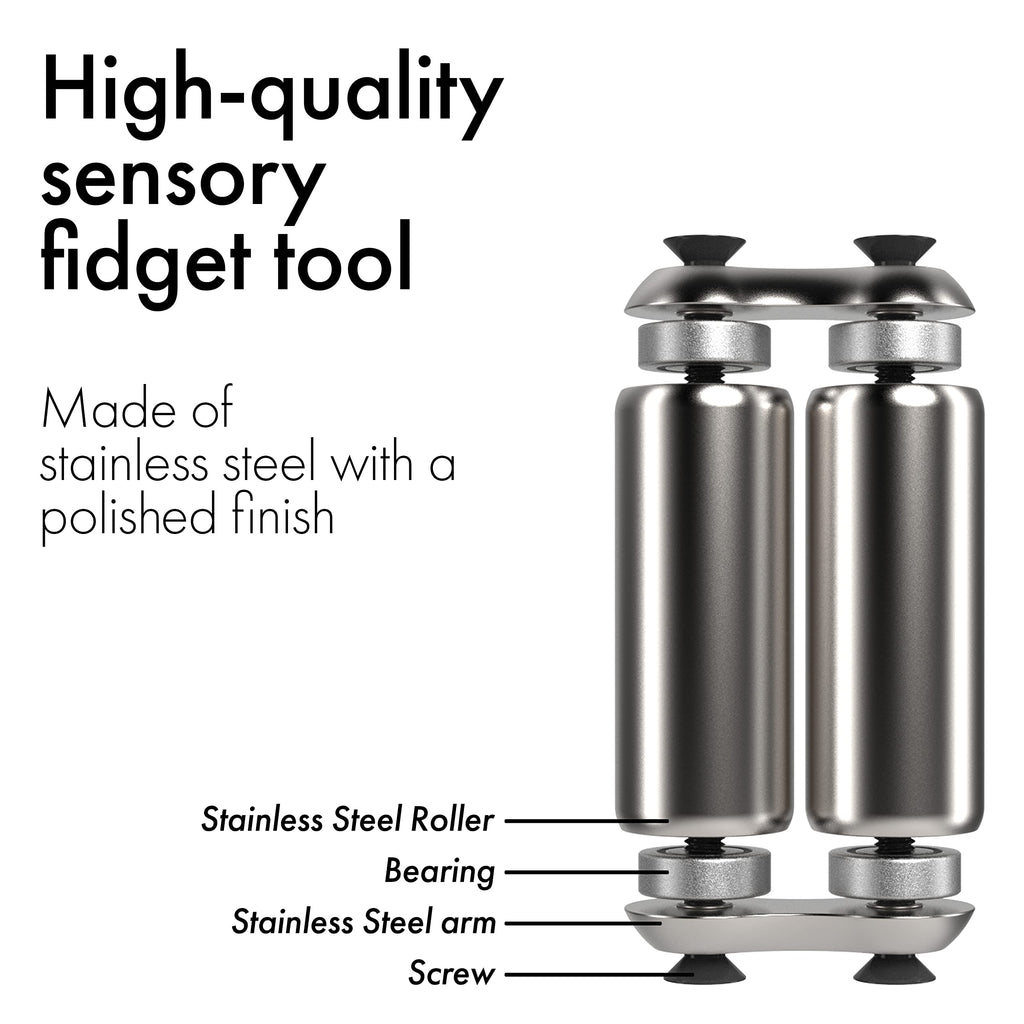 PREMIUM FIDGET ROLLER – STRESS RELIEF & FOCUS HAND TOOL