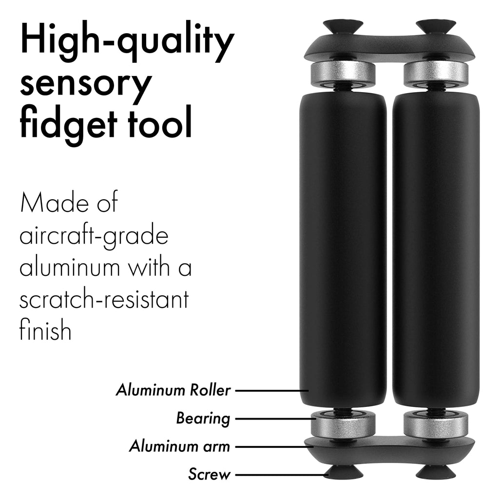 PREMIUM FIDGET ROLLER – STRESS RELIEF & FOCUS HAND TOOL