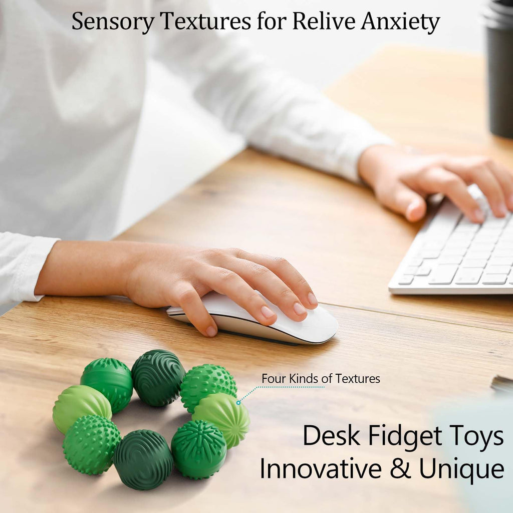 MAGNETIC SILICONE FIDGET BALLS - Stress Relief Toy Set