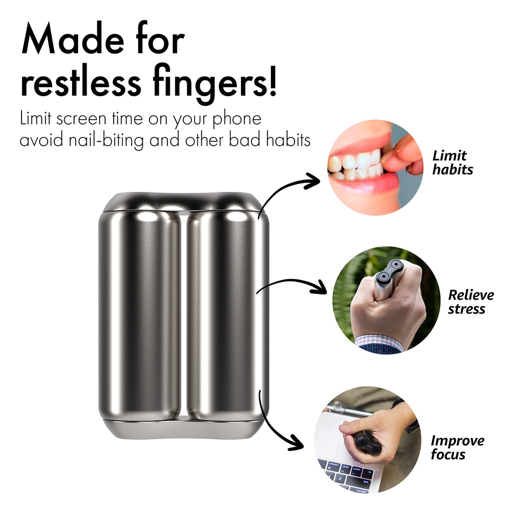 PREMIUM FIDGET ROLLER – STRESS RELIEF & FOCUS HAND TOOL