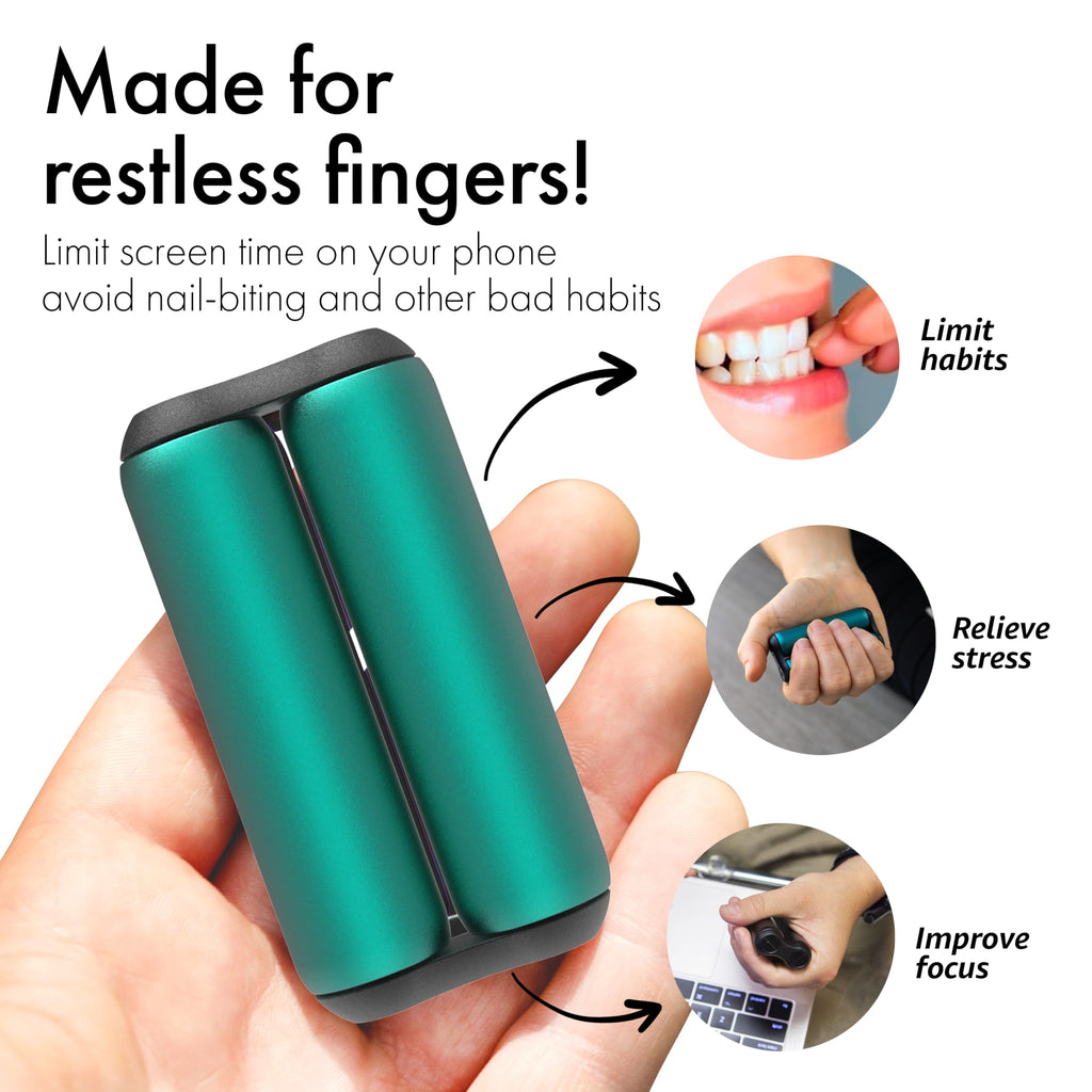 PREMIUM FIDGET ROLLER – STRESS RELIEF & FOCUS HAND TOOL
