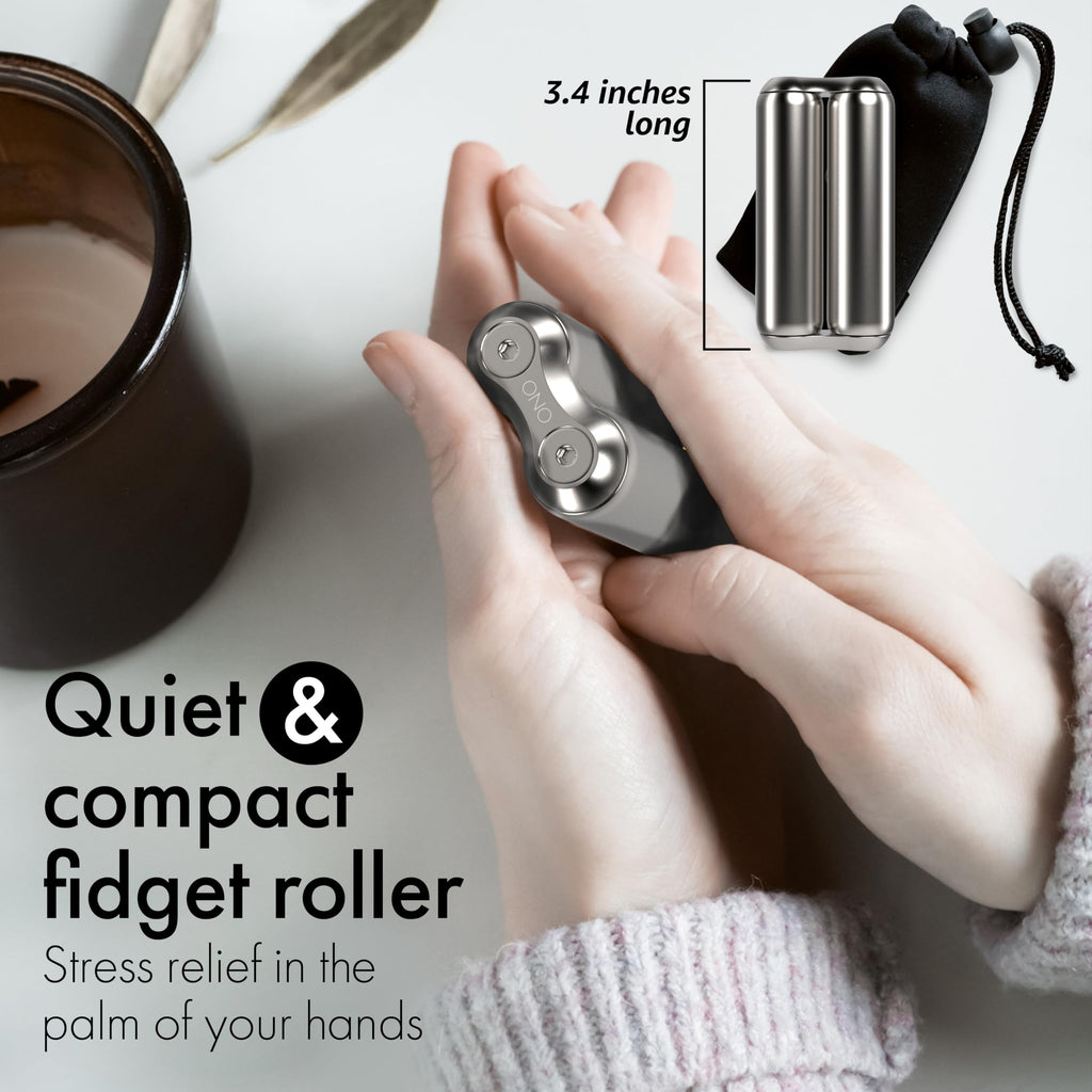 PREMIUM FIDGET ROLLER – STRESS RELIEF & FOCUS HAND TOOL