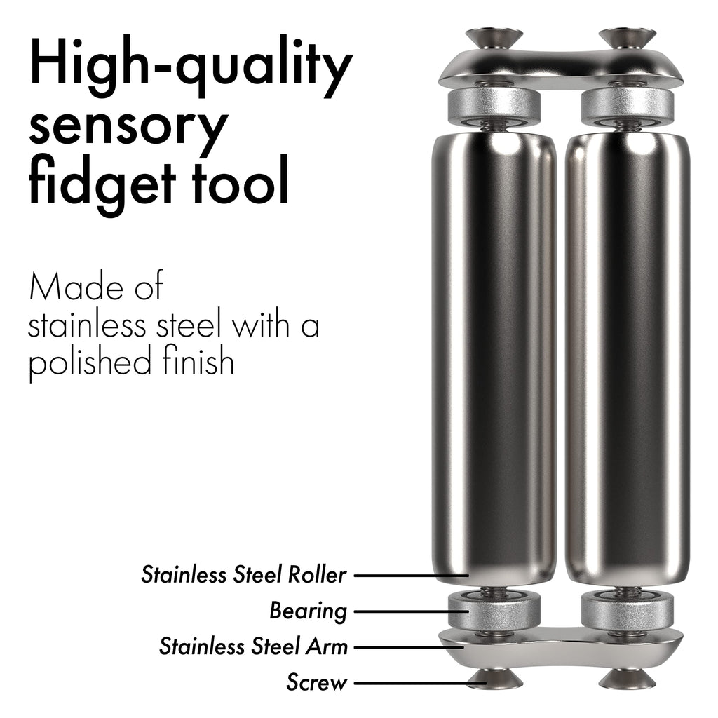 PREMIUM FIDGET ROLLER – STRESS RELIEF & FOCUS HAND TOOL