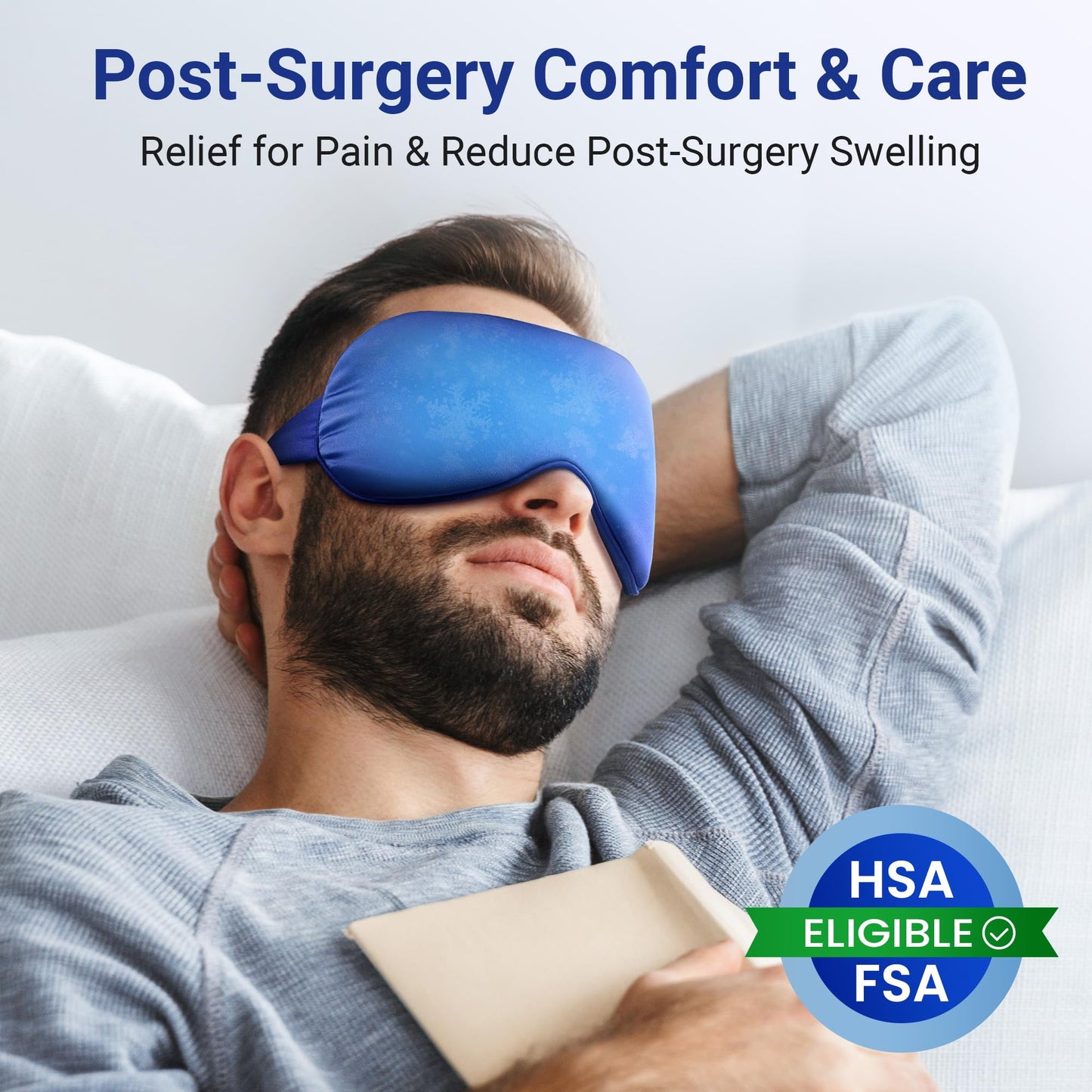 Cooling Gel Eye Mask for Relaxation and Tired Eyes