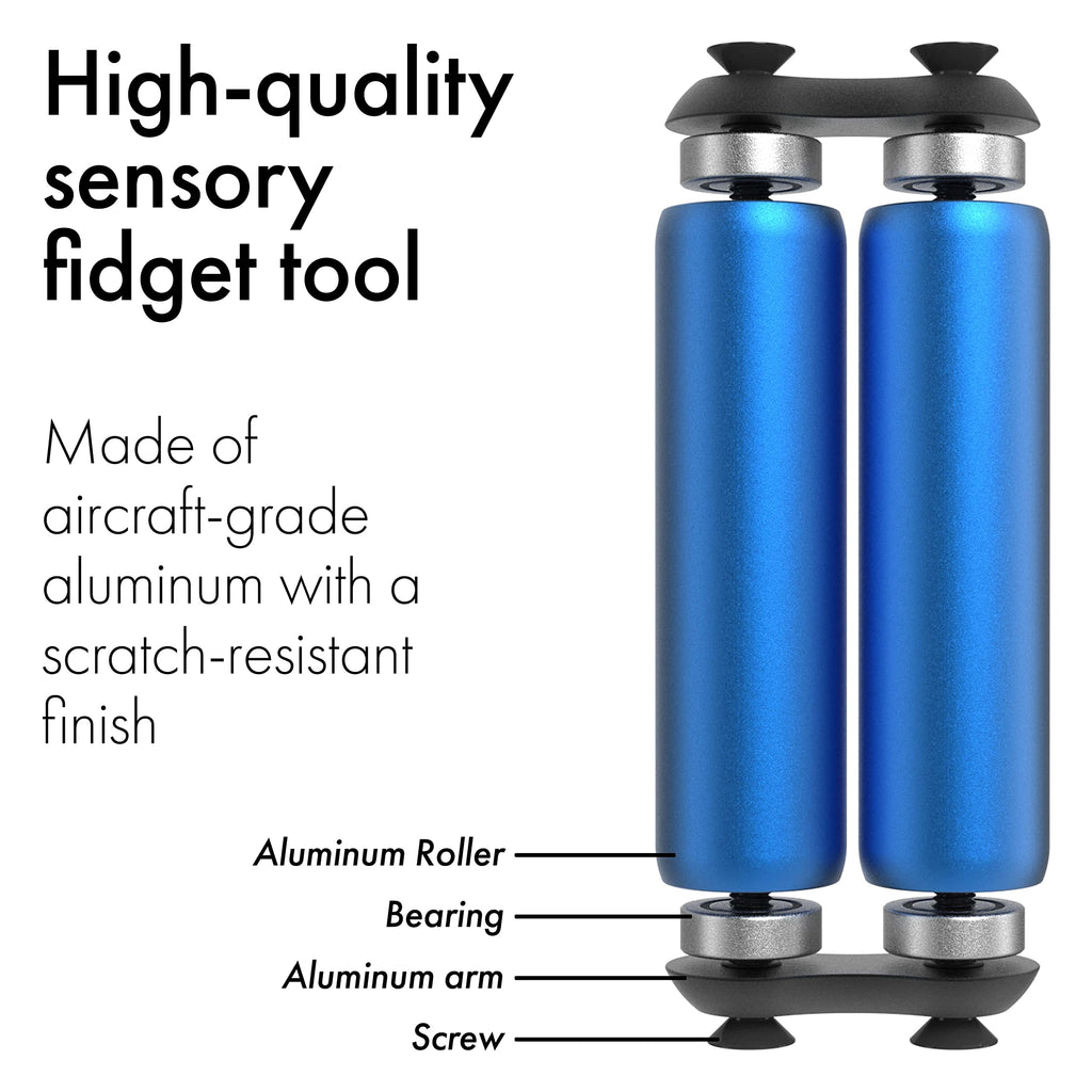 PREMIUM FIDGET ROLLER – STRESS RELIEF & FOCUS HAND TOOL