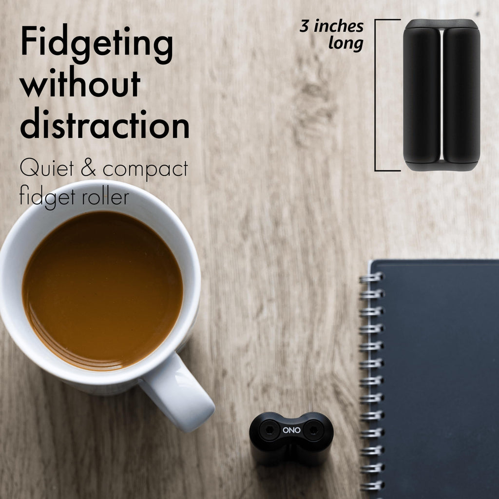 PREMIUM FIDGET ROLLER – STRESS RELIEF & FOCUS HAND TOOL